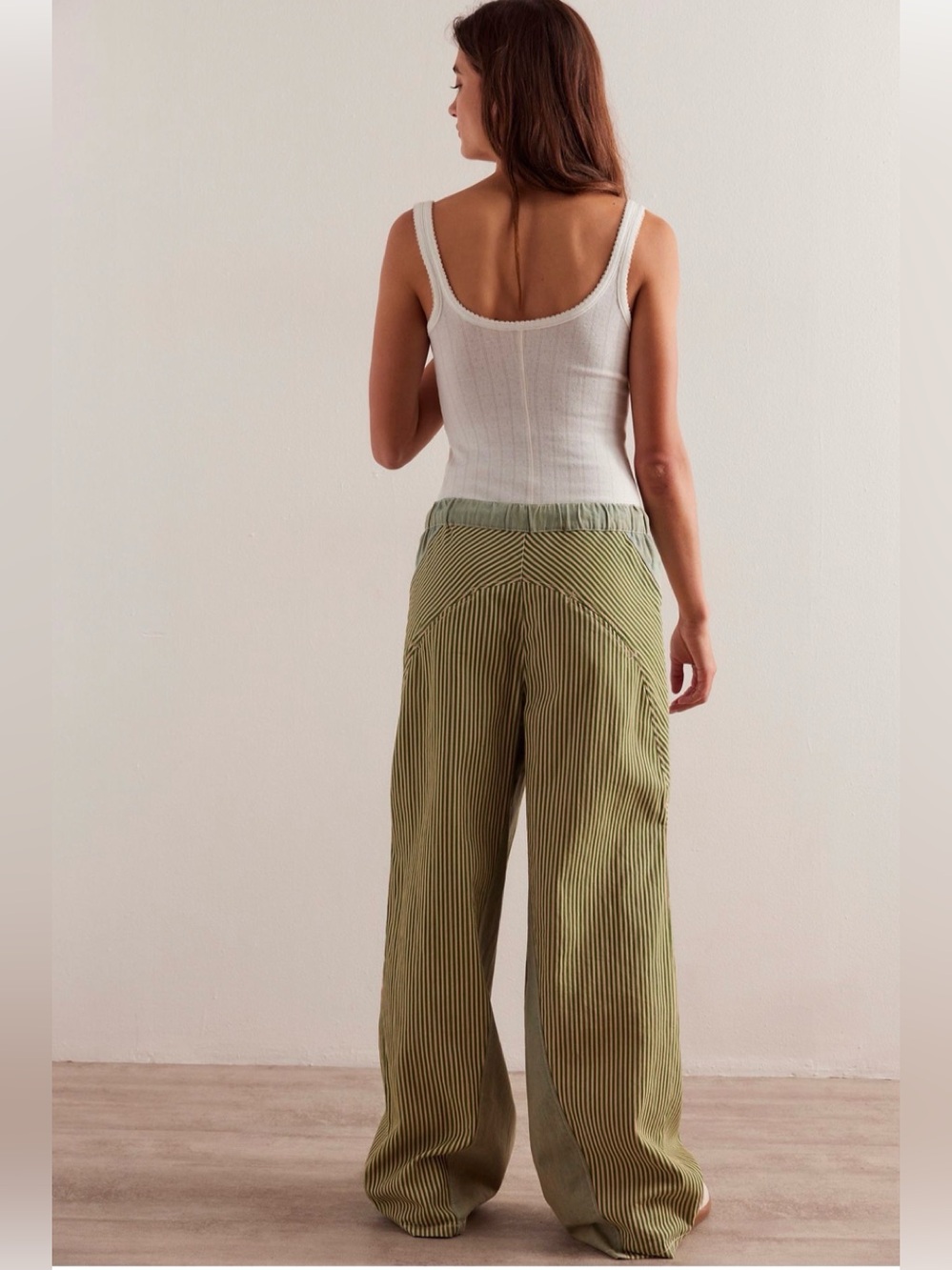 We The Free Milo Striped Pull On Jeans - Picture 2 of 10